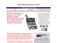 Tablet Screenshot of mickeydora.com